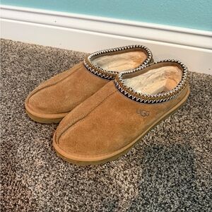 UGG Men's Brown Suede Slip-Ons